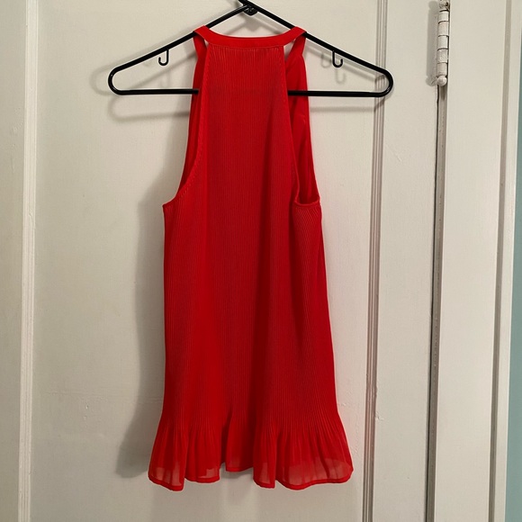 Zara Pleated Tie Neck Halter Top - Picture 5 of 5